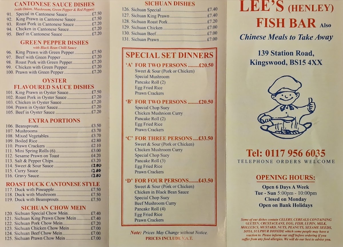 Lees Henley Fish Bar